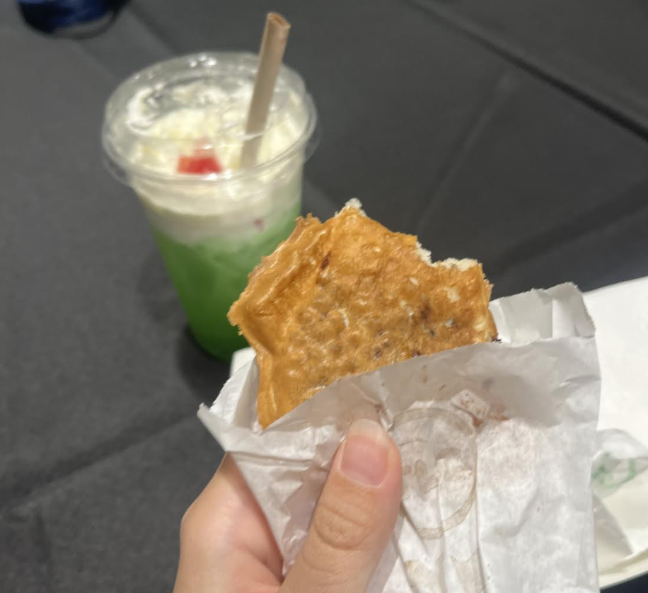 cream soda and taiyaki